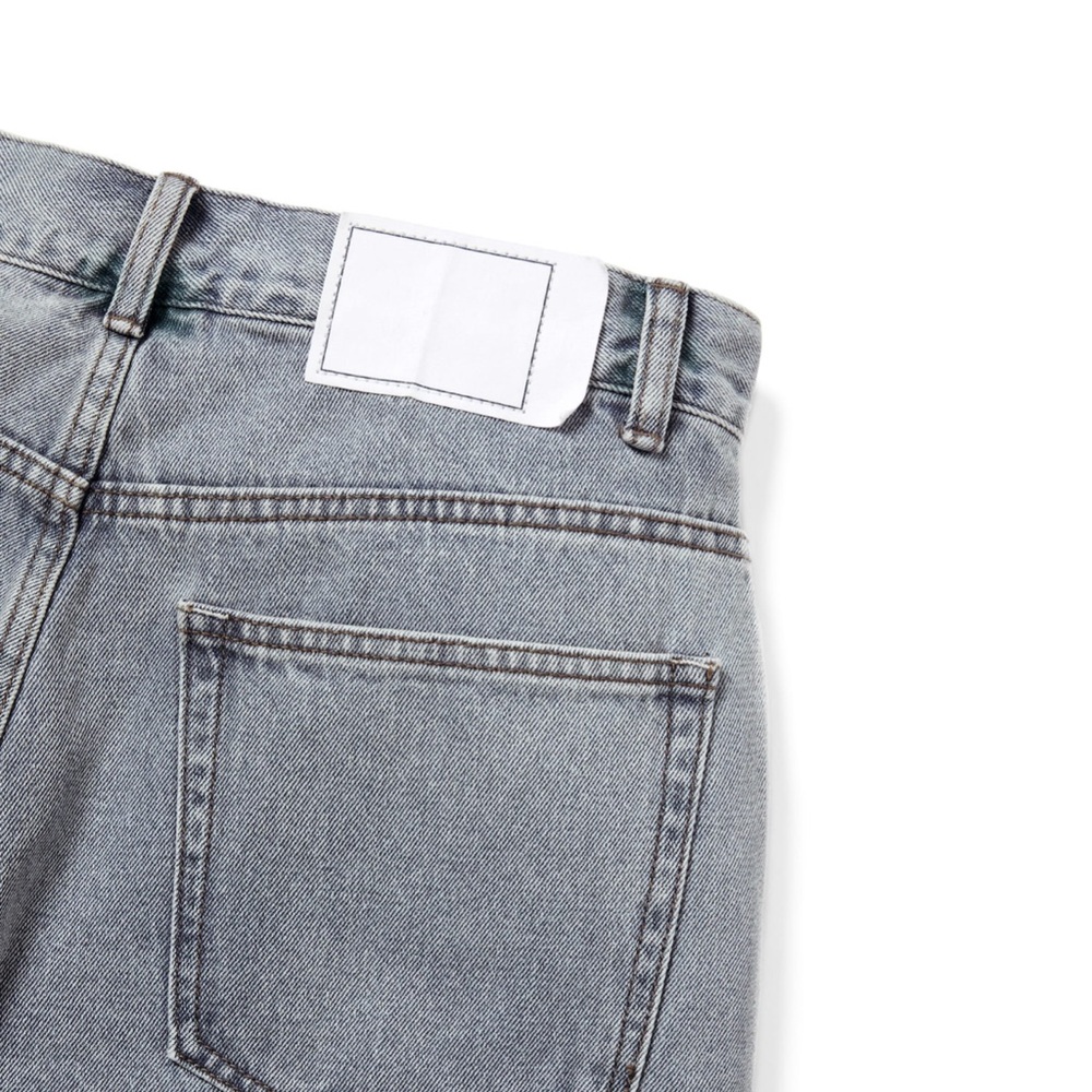 ThisIsNeverThat Washed Denim Short - Washed Blue - Picture 6 of 15